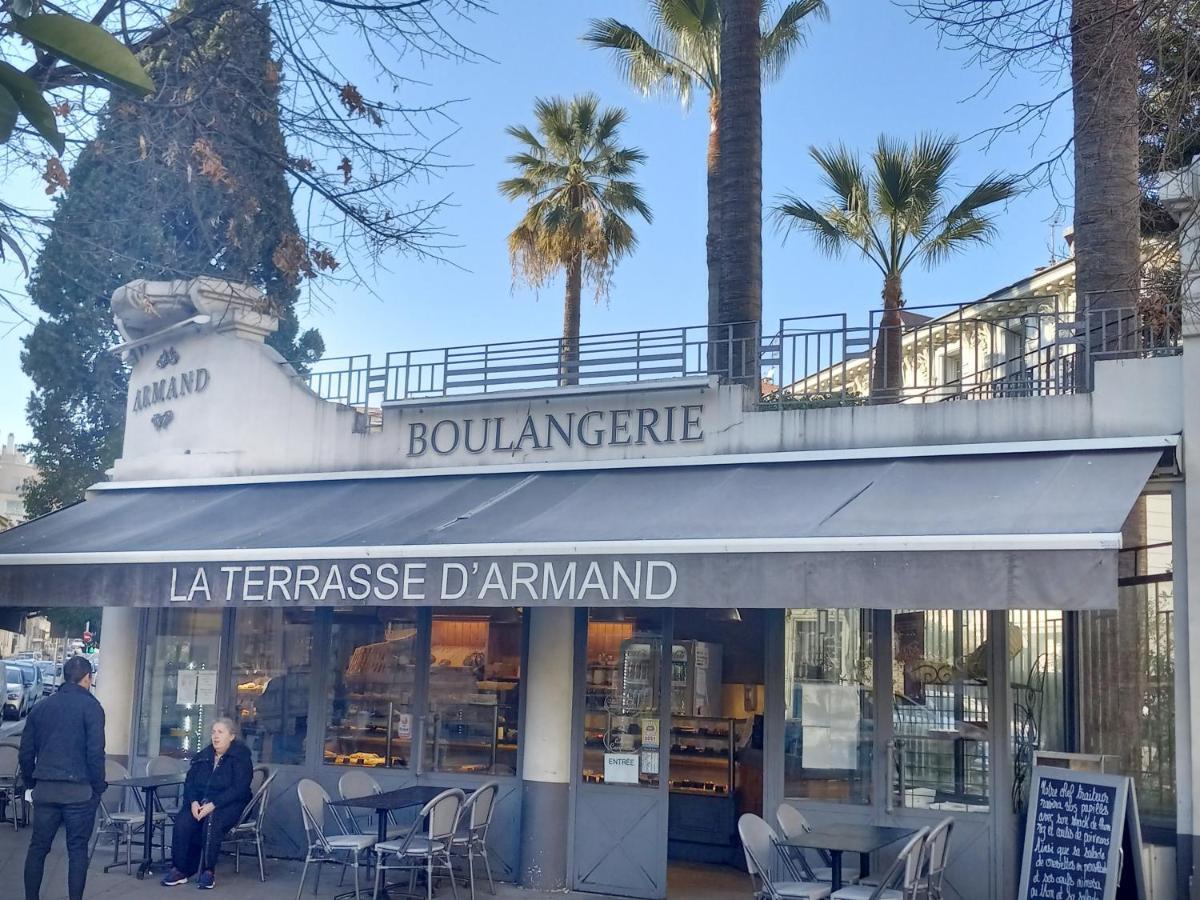 Nice Large 2Br Sunny 20 Meter Terrace Parking Beach Shops Eksteriør bilde
